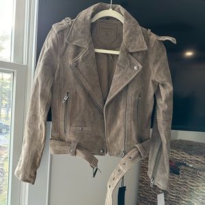 Blank NYC Suede Moto Jacket